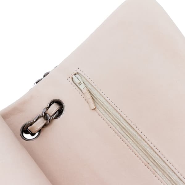 Pre-owned Chanel Jumbo Classic Lambskin Double Flap White