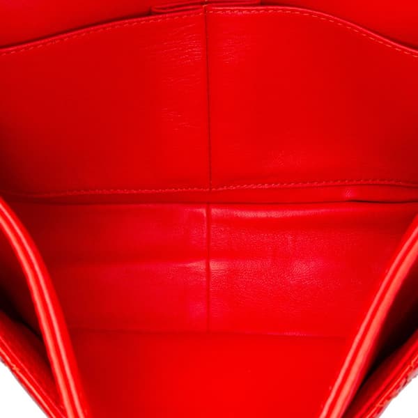 Pre-owned Chanel Reissue 2.55 Patent Double Flap 226 Red