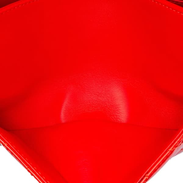 Pre-owned Chanel Reissue 2.55 Patent Double Flap 226 Red