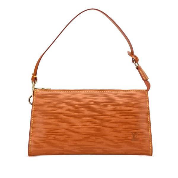 Pre-owned Louis Vuitton Epi Pochette Accessoires Brown