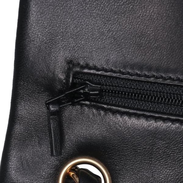 Pre-owned Chanel Jumbo Classic Lambskin Double Flap Black