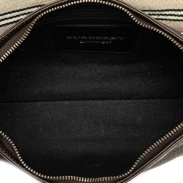 Pre-owned Burberry Leather Shoulder Bag Brown