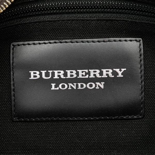 Pre-owned Burberry Leather Shoulder Bag Brown