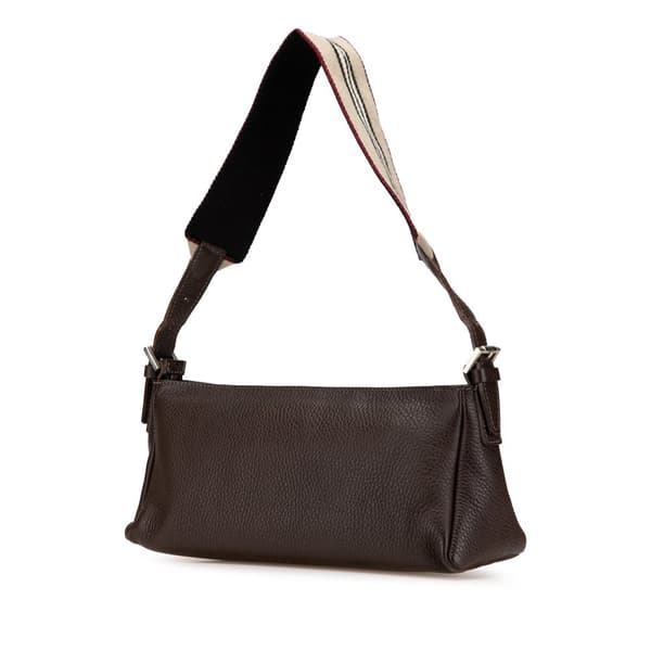 Pre-owned Burberry Leather Shoulder Bag Brown