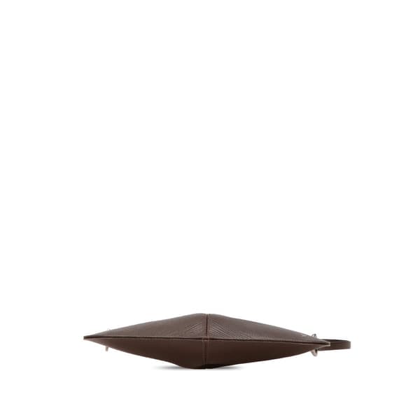 Pre-owned Louis Vuitton Epi Demi Lune Pochette Brown