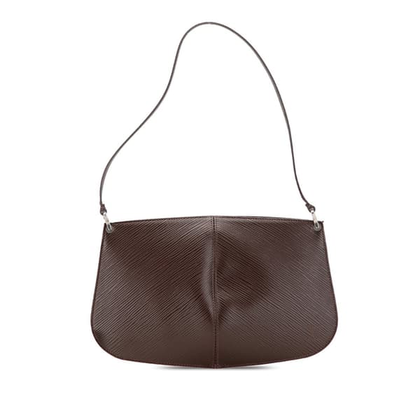 Pre-owned Louis Vuitton Epi Demi Lune Pochette Brown