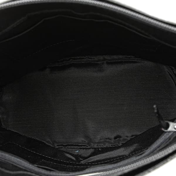 Pre-owned Burberry Calfskin and Suede Shoulder Bag Black