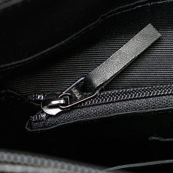 Pre-owned Burberry Calfskin and Suede Shoulder Bag Black