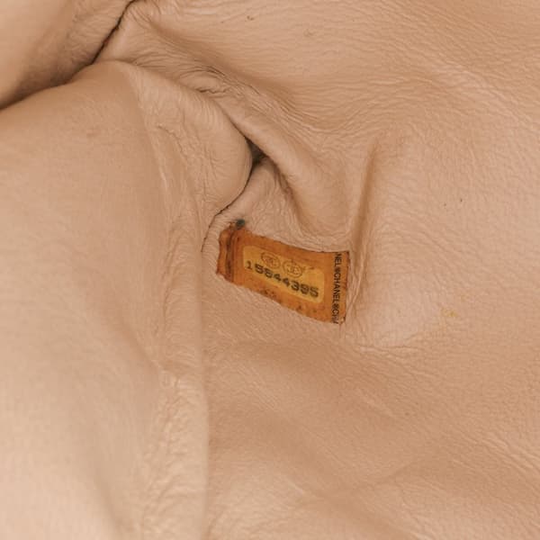 Pre-owned Chanel Quilted Glazed Calfskin Soft Boy Flap Red
