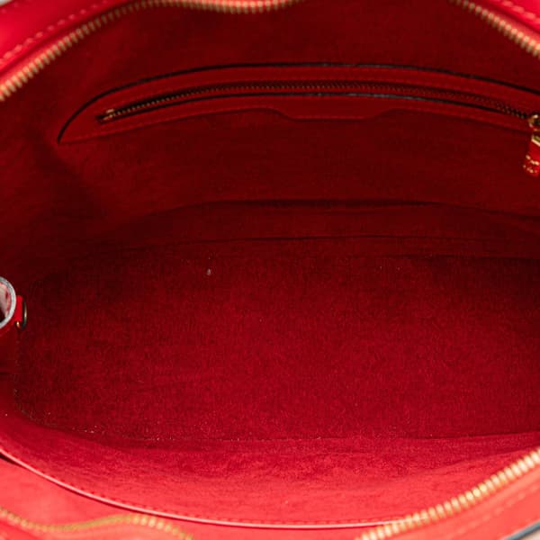 Pre-owned Louis Vuitton Epi Lussac Red