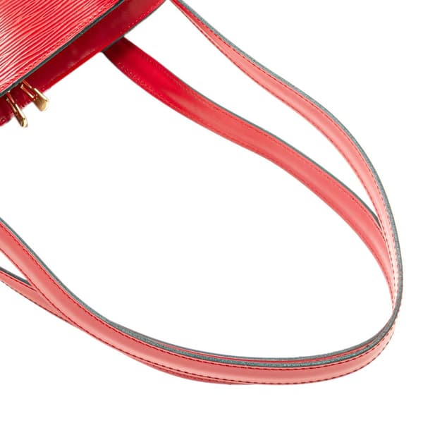 Pre-owned Louis Vuitton Epi Lussac Red
