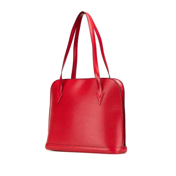 Pre-owned Louis Vuitton Epi Lussac Red