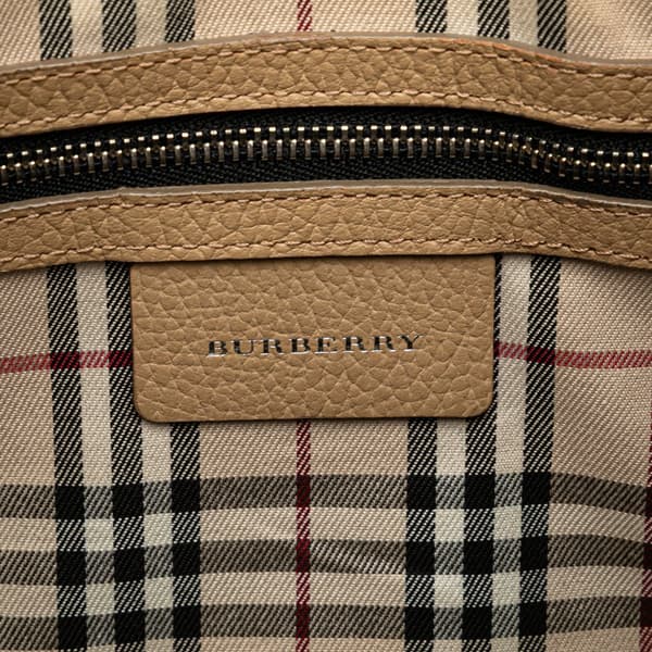 Pre-owned Burberry Leather Shoulder Bag Brown