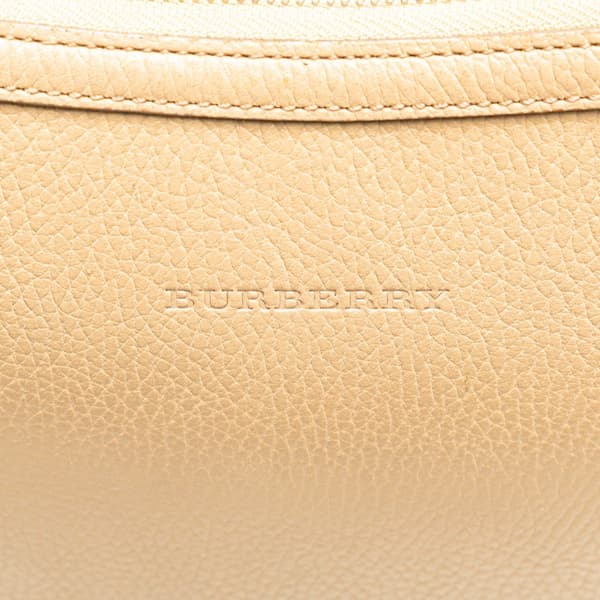 Pre-owned Burberry Leather Shoulder Bag Brown