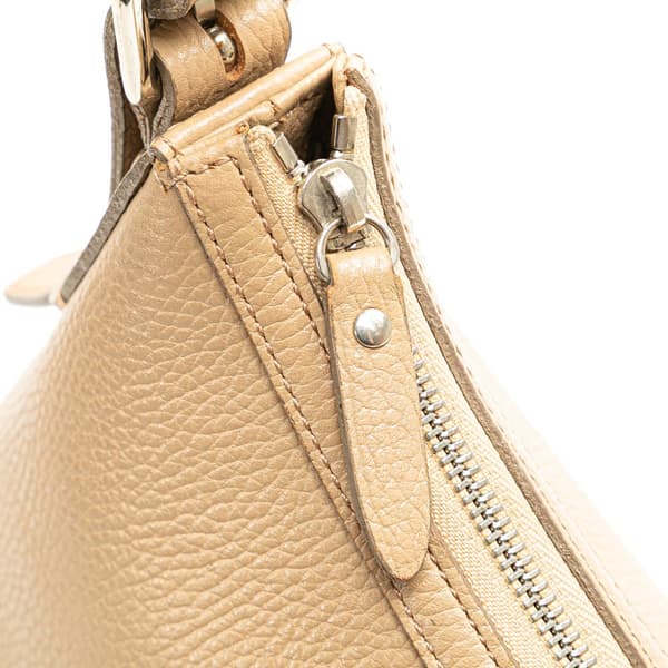 Pre-owned Burberry Leather Shoulder Bag Brown