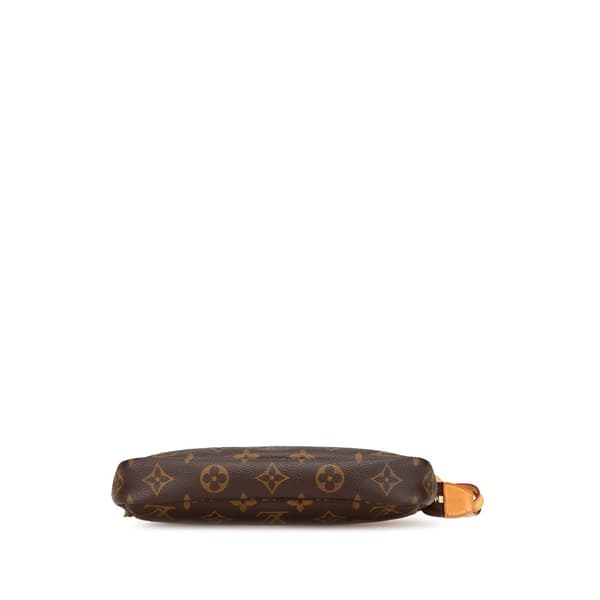 Pre-owned Louis Vuitton Monogram Pochette Accessoires Brown