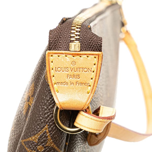 Pre-owned Louis Vuitton Monogram Pochette Accessoires Brown