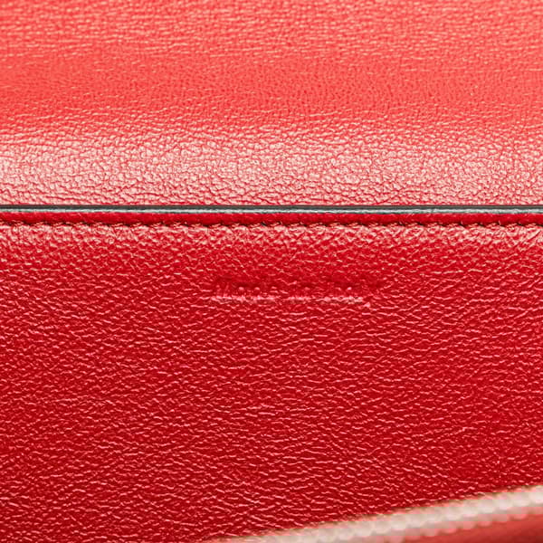 Pre-owned Celine Leather Frame Shoulder Bag Pink