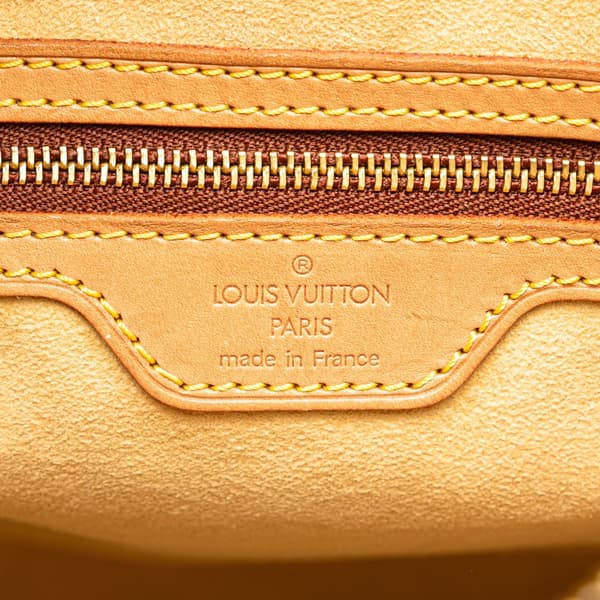 Pre-owned Louis Vuitton Monogram Looping GM Brown