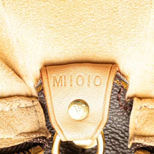 Pre-owned Louis Vuitton Monogram Looping GM Brown