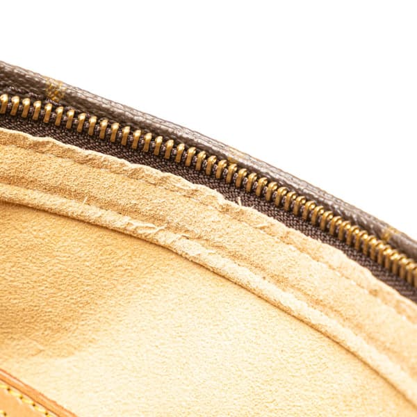 Pre-owned Louis Vuitton Monogram Looping GM Brown