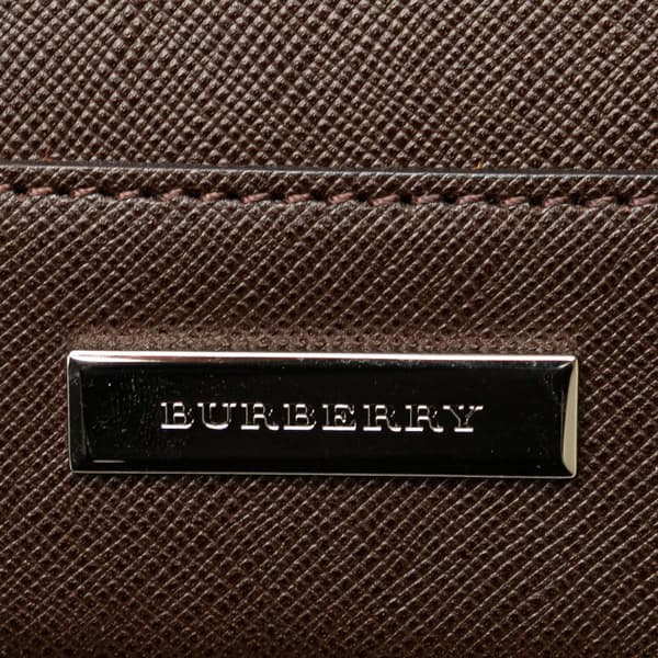 Pre-owned Burberry Leather Shoulder Bag Brown