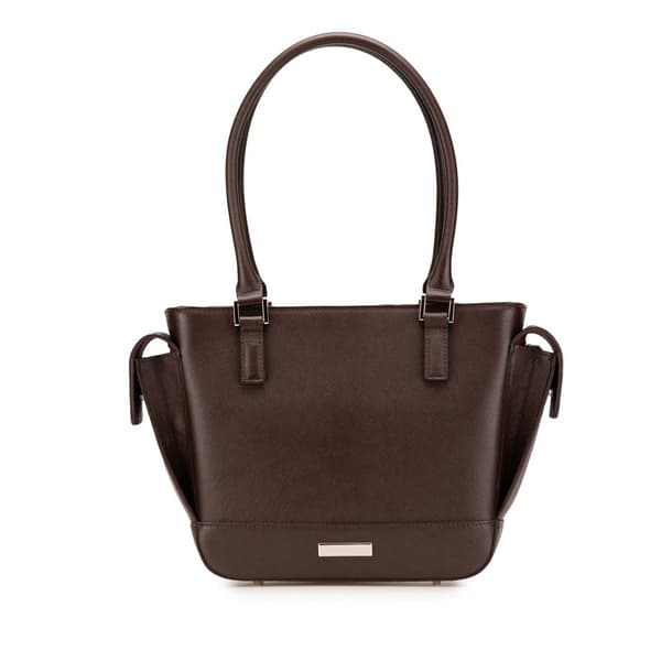 Pre-owned Burberry Leather Shoulder Bag Brown