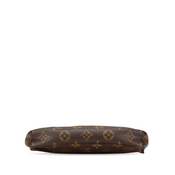 Pre-owned Louis Vuitton Monogram Pochette Accessoires Brown