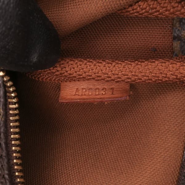 Pre-owned Louis Vuitton Monogram Pochette Accessoires Brown
