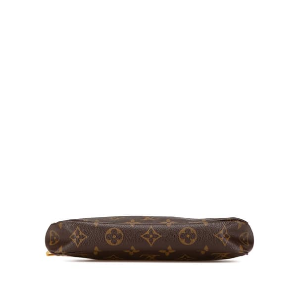Pre-owned Louis Vuitton Monogram Pochette Accessoires Brown
