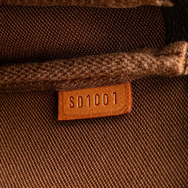 Pre-owned Louis Vuitton Monogram Pochette Accessoires Brown