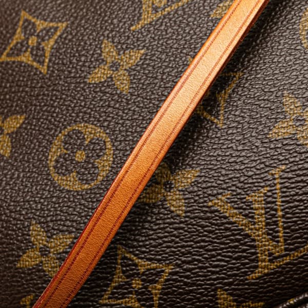Pre-owned Louis Vuitton Monogram Pochette Accessoires Brown