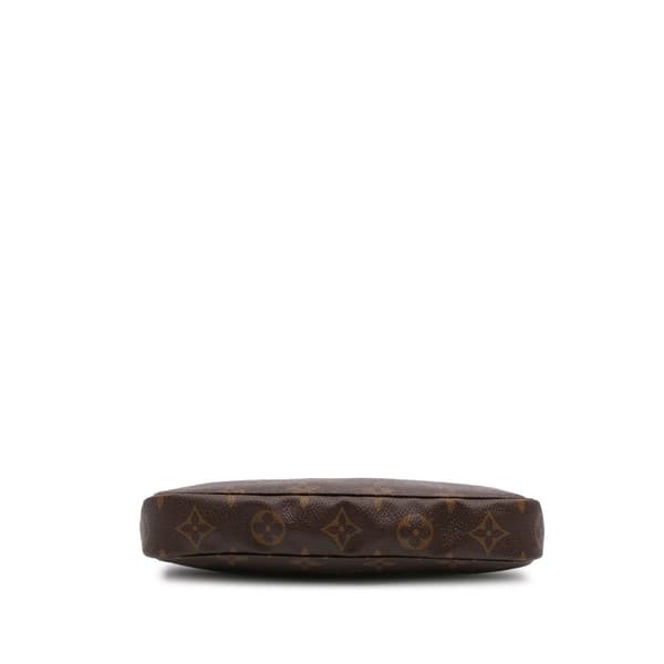 Pre-owned Louis Vuitton Monogram Pochette Accessoires Brown