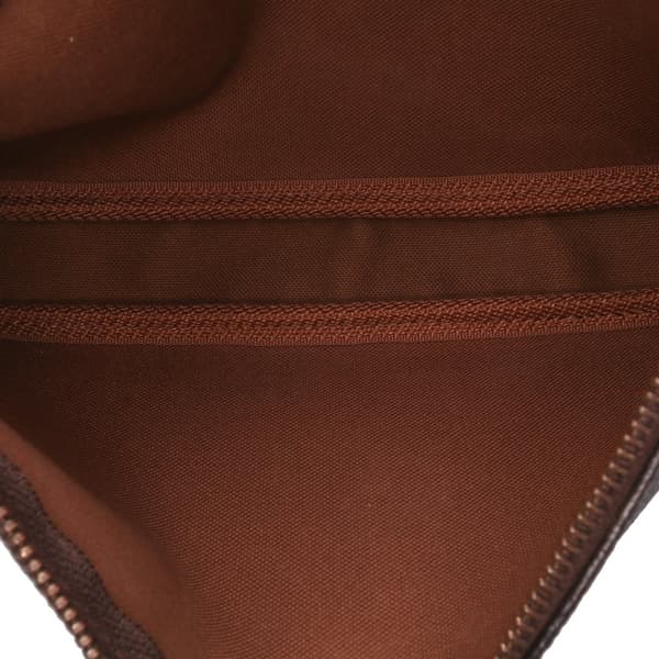 Pre-owned Louis Vuitton Monogram Pochette Accessoires Brown