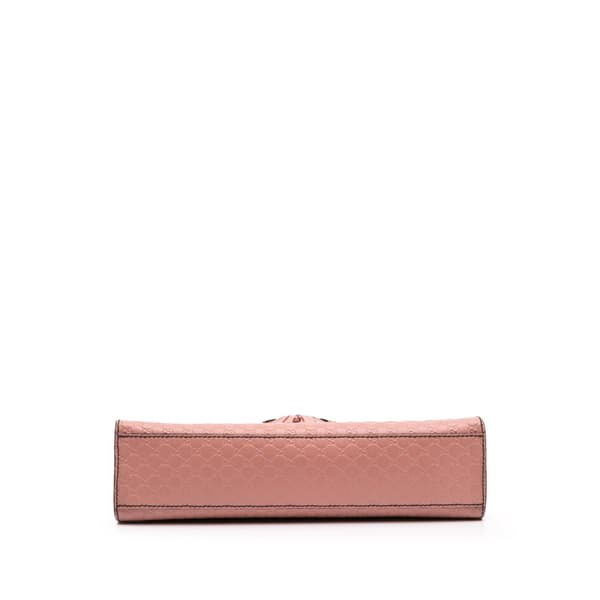 Pre-owned Gucci Medium Microguccissima Emily Shoulder Bag Pink