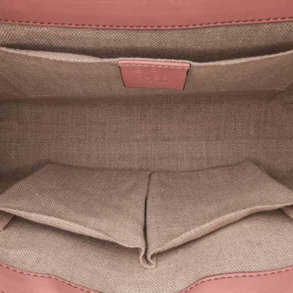 Pre-owned Gucci Medium Microguccissima Emily Shoulder Bag Pink