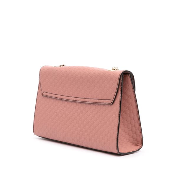 Pre-owned Gucci Medium Microguccissima Emily Shoulder Bag Pink