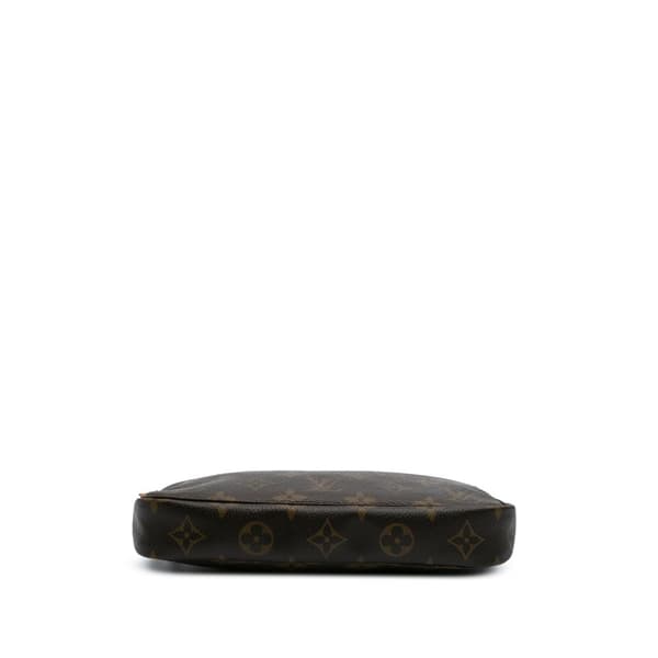Pre-owned Louis Vuitton Monogram Pochette Accessoires Brown