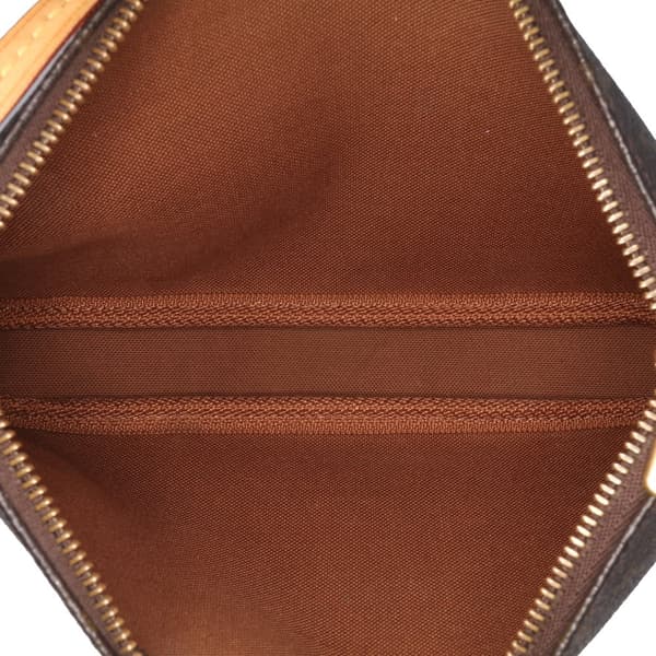 Pre-owned Louis Vuitton Monogram Pochette Accessoires Brown