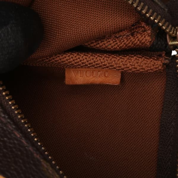 Pre-owned Louis Vuitton Monogram Pochette Accessoires Brown