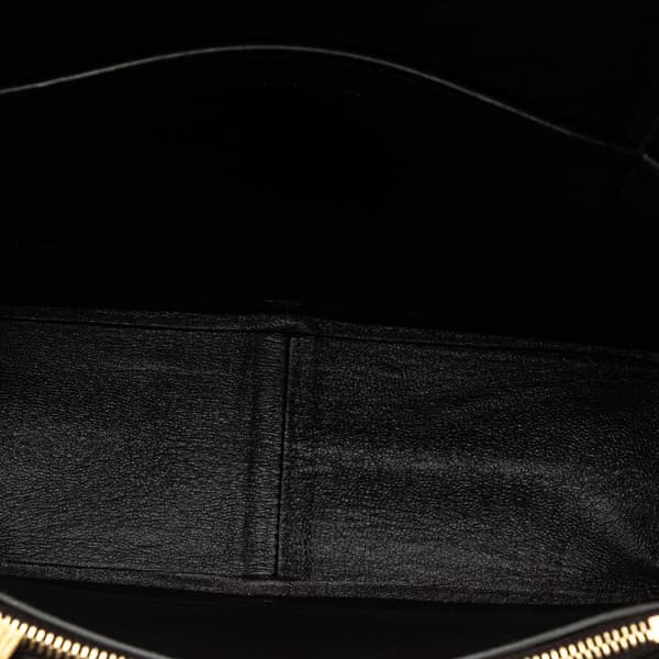 Pre-owned Celine Medium Shiny Smooth Calfskin Frame Shoulder Bag Brown