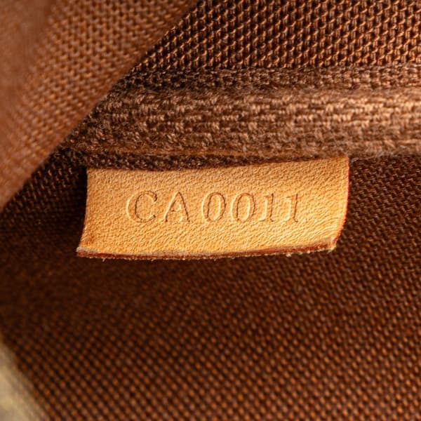 Pre-owned Louis Vuitton Monogram Pochette Accessoires Brown