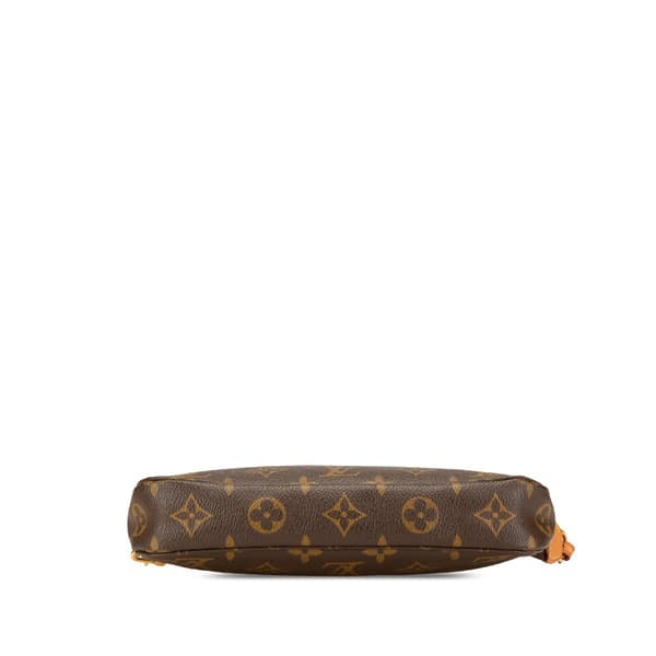 Pre-owned Louis Vuitton Monogram Pochette Accessoires Brown