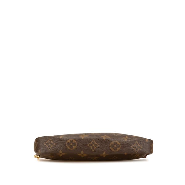 Pre-owned Louis Vuitton Monogram Pochette Accessoires Brown