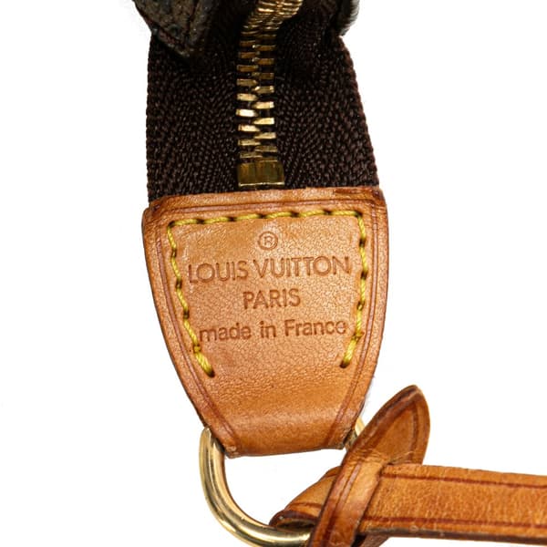 Pre-owned Louis Vuitton Monogram Pochette Accessoires Brown
