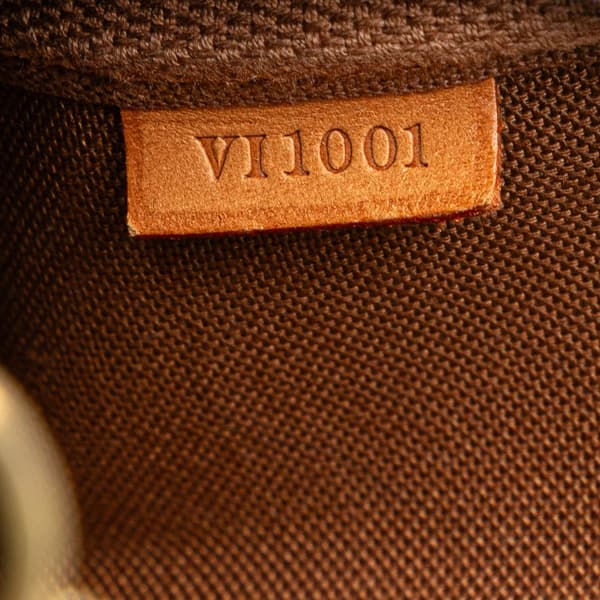 Pre-owned Louis Vuitton Monogram Pochette Accessoires Brown