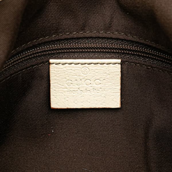 Pre-owned Gucci GG Canvas Eclipse Shoulder Bag Brown