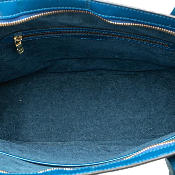 Pre-owned Louis Vuitton Epi Lussac Blue
