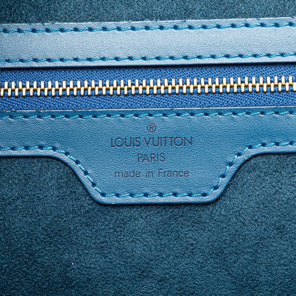 Pre-owned Louis Vuitton Epi Lussac Blue
