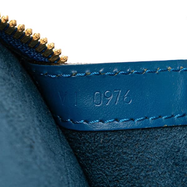 Pre-owned Louis Vuitton Epi Lussac Blue